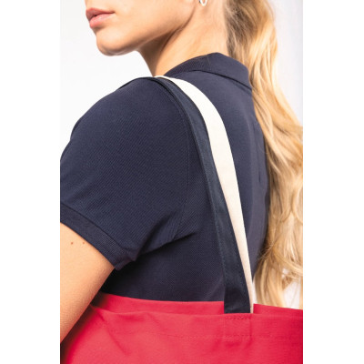 Three-tone shopping bag